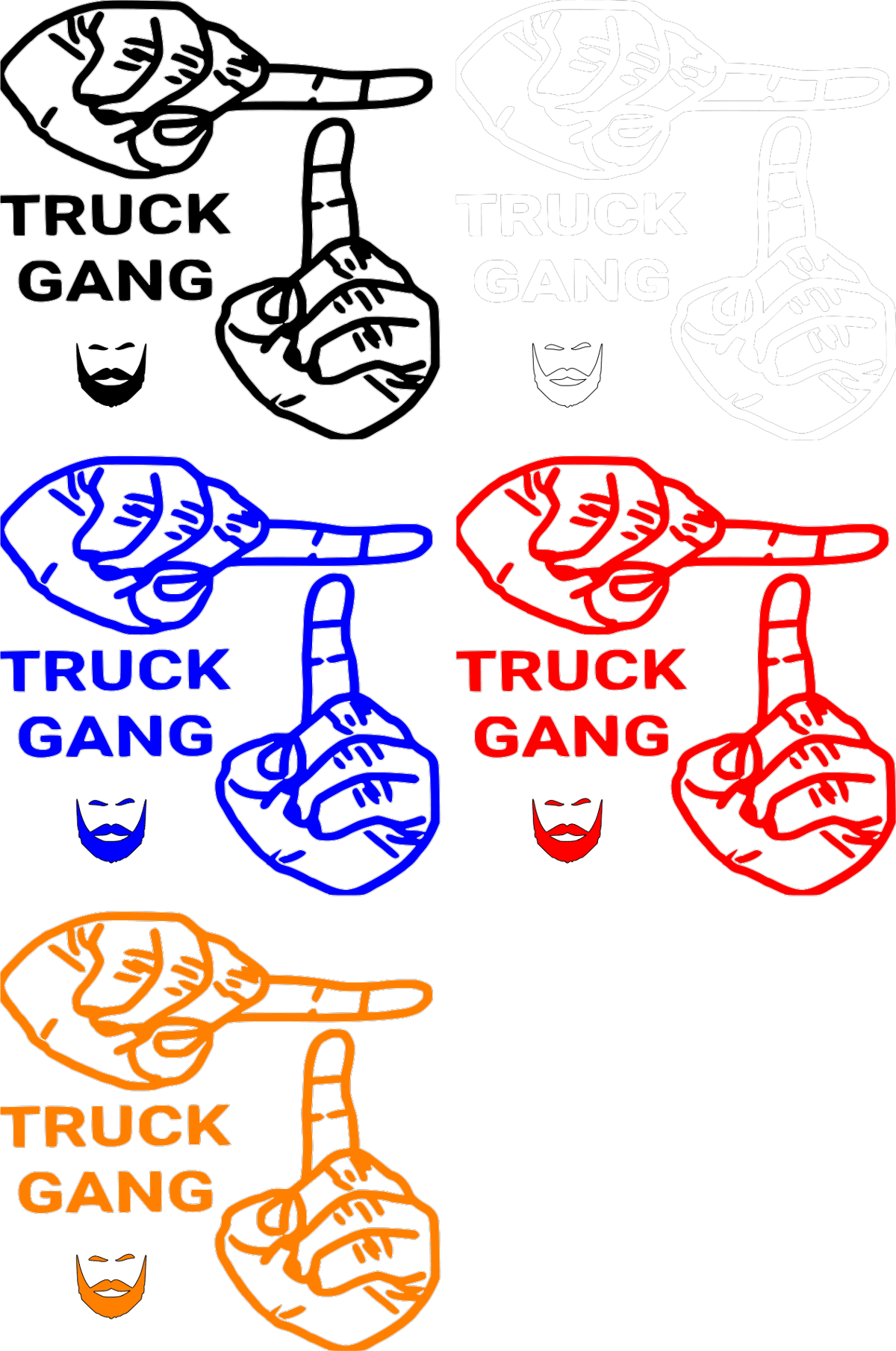 Free Free 56 Truck Gang Svg SVG PNG EPS DXF File