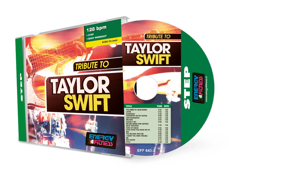 EFF643-2 // TRIBUTE TO TAYLOR SWIFT (MIXED CD COMPILATION 128 BPM)