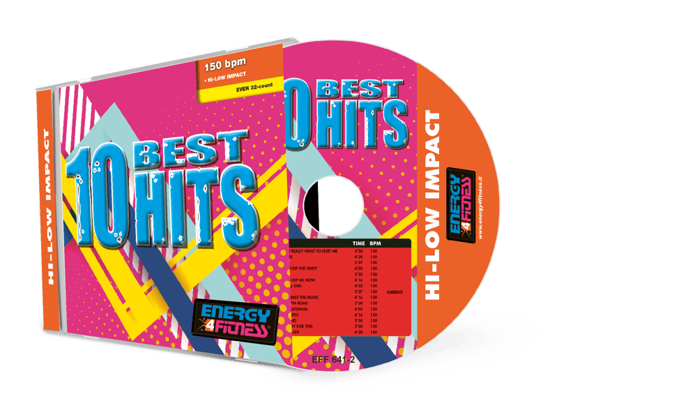 EFF641-2 // BEST 10 HITS (MIXED CD COMPILATION 150 BPM)