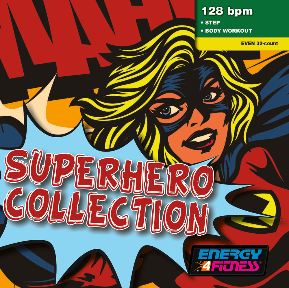 EFF639-2 // SUPER HERO COLLECTION (MIXED CD COMPILATION 128 BPM)
