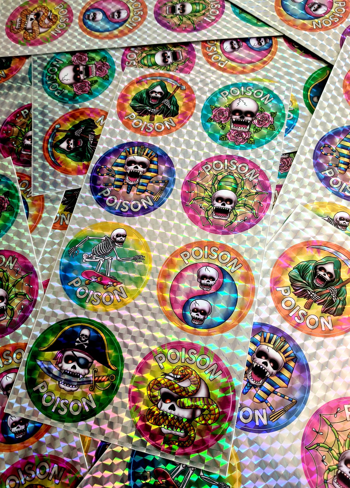 Image of Poison Sticker Pack