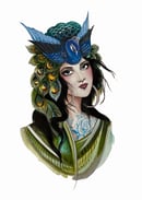 Image 2 of Peacock girl