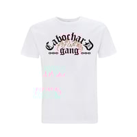 TEE-SHIRT BLANC - CABOCHARD GANG