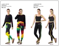 Jamaican and Rasta leggings 