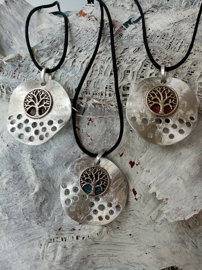 Collar Árbol de la Colección Espuma de Mar