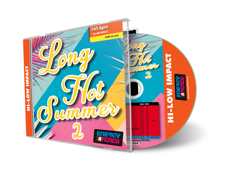 EFF666-2 // LONG HOT SUMMER 2 (MIXED CD COMPILATION 145 BPM)