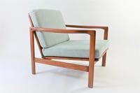 Image 1 of Fauteuil BZ mint clair