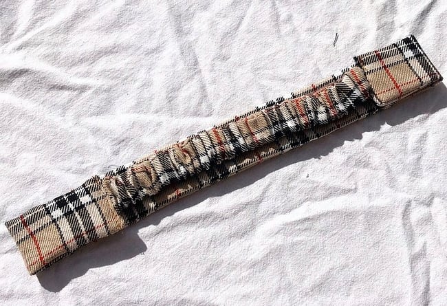 Luxury Tartan Headband & Scrunchie Set 