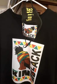 Black king shirt and mask