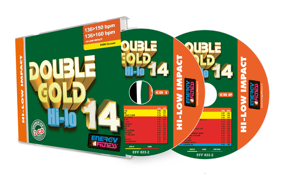 EFF633-2 // DOUBLE GOLD HI-LO 14 (MIXED DOUBLE-CD COMPILATION)