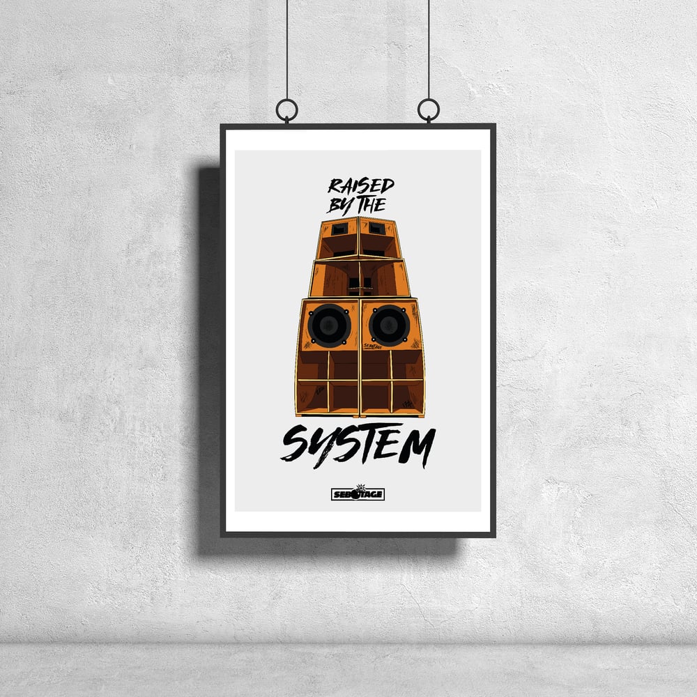 Image of "SYSTEM" Poster - A2
