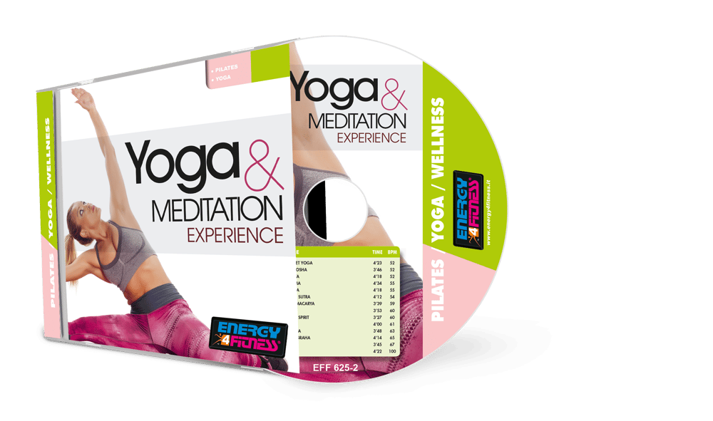 EFF625-2 // YOGA AND MEDITATION EXPERIENCE (MIXED CD COMPILATION 52-100 BPM)