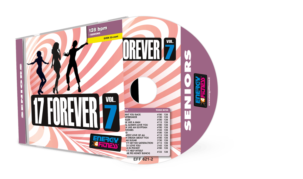 EFF621-2 // 17 FOREVER VOL. 7 (MIXED CD COMPILATION 128 BPM)