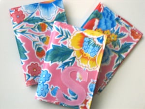 Image of Oilcloth Passport Cover--Custom Designed