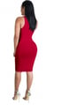 Inclined Shoulder Dress Image 2