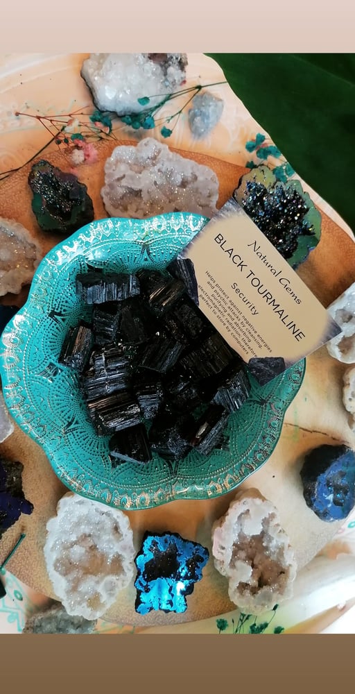 Image of Medium black tourmaline 