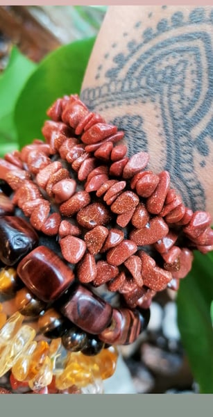 Image of Goldstone bracelet 