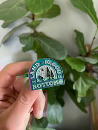 Image 2 of Land Of 10k Bottoms Enamel Pin