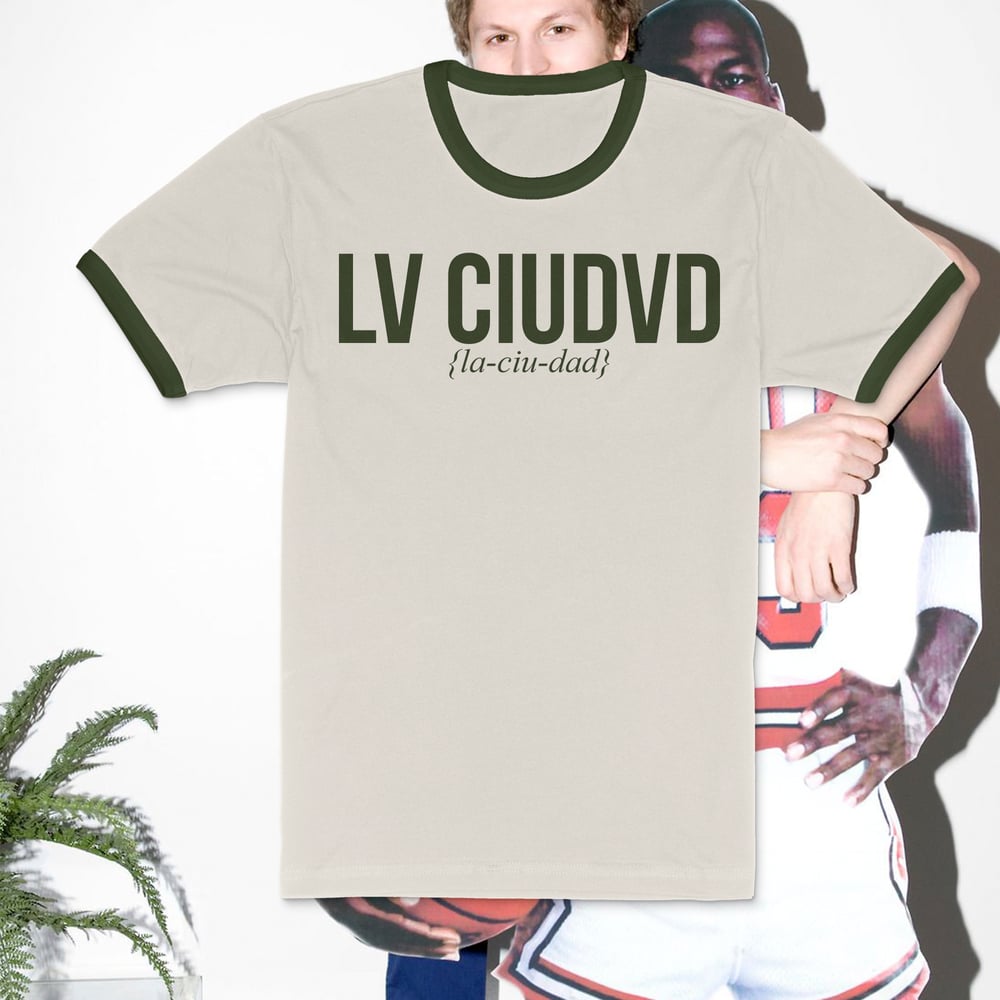 Image of Lv Ciudvd Michvel Cerv T-Shirt 