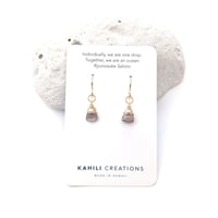 Image 5 of Moku Brown Moonstone Earrings