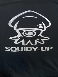 Squidy-Up T-shirt Metallic Silver Decal