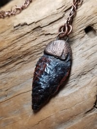 Image 1 of Electroformed Arrowhead Necklace 