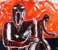 Image 1 of Two figures in pain, original