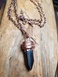 Image 2 of Smoky Electroform Necklace