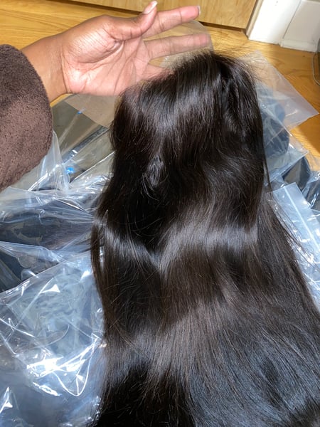 Image of Transparent Straight Closure Wig