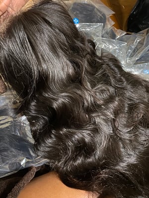 Image of Transparent Body Wave Closure Wig