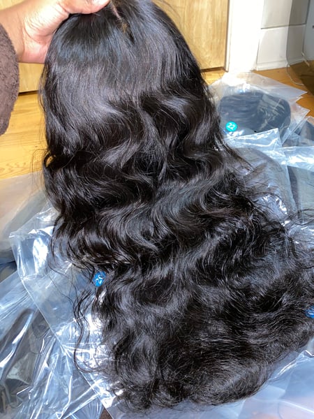 Image of Transparent Body Wave Closure Wig