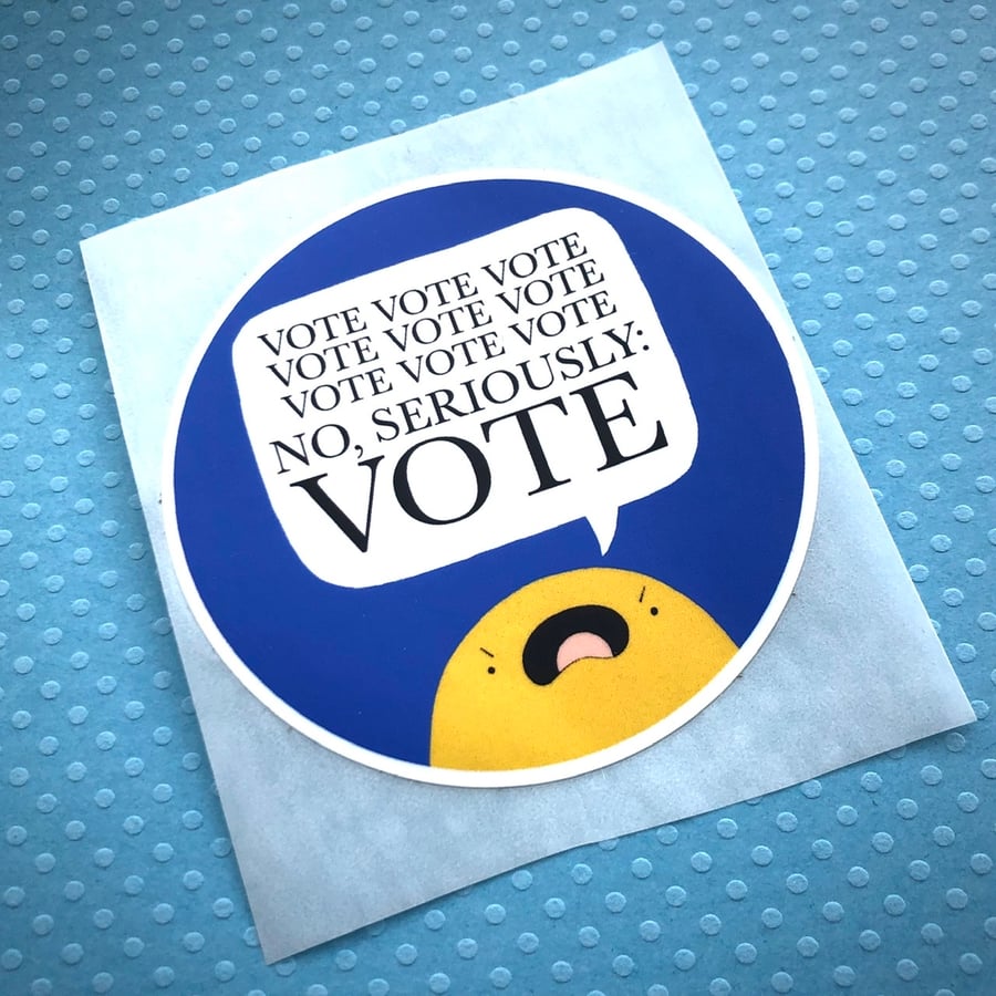 Image of VOTE VOTE VOTE sticker