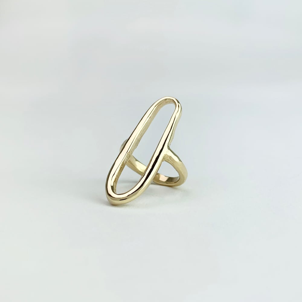 Image of Open Oval Ring