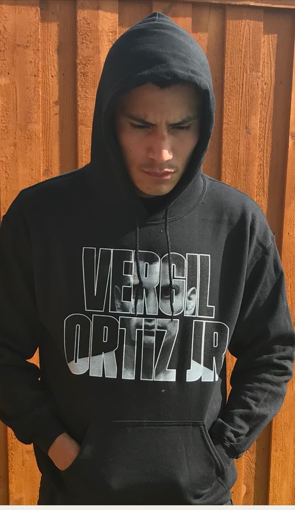 Image of IN YOUR FACE HOODIE - BLACK