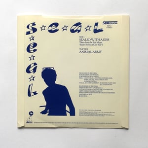 Image of SEAL (FAX) - SEALED WITH A KISS / ANIMAL FARM 7"