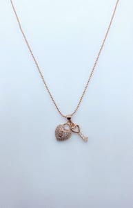 Image of Key To My Heart Pendant 