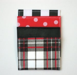 Image of Oilcloth Pocket Card Keeper (II)