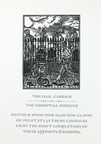 Image 1 of The Mail Carrier / The Essential Worker