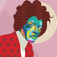Image 1 of Jimi Hendrix Poster