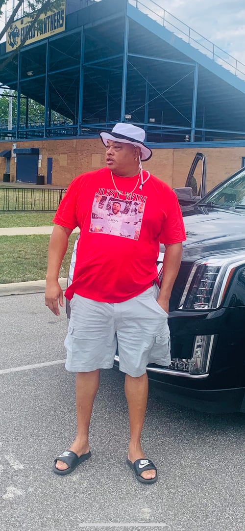 Image of JUST WIN t shirt