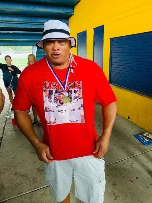 Image of JUST WIN t shirt