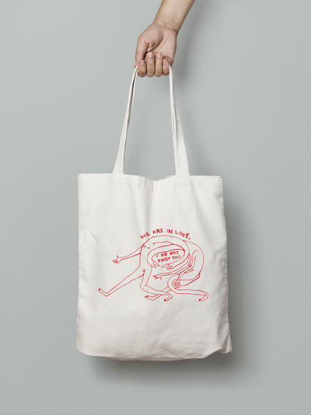 Image of 'I Don't Trust You' Tote Bag