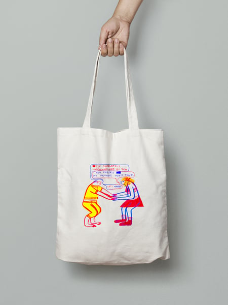 Image of 'Let's Marry' Tote Bag