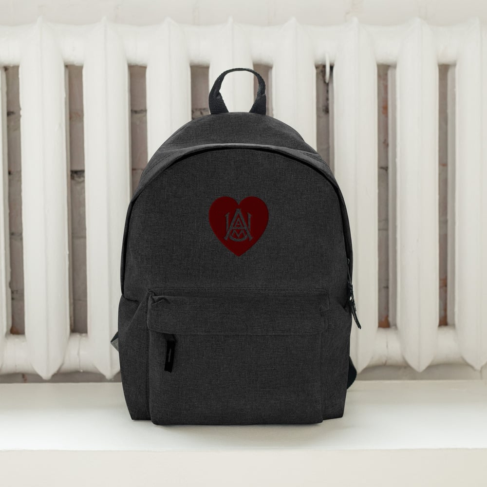 Image of AAMU LOVE Embroidered Backpack