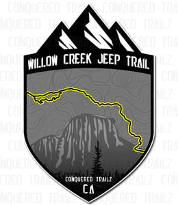 Image of "Willow Creek Jeep Trail" Badge