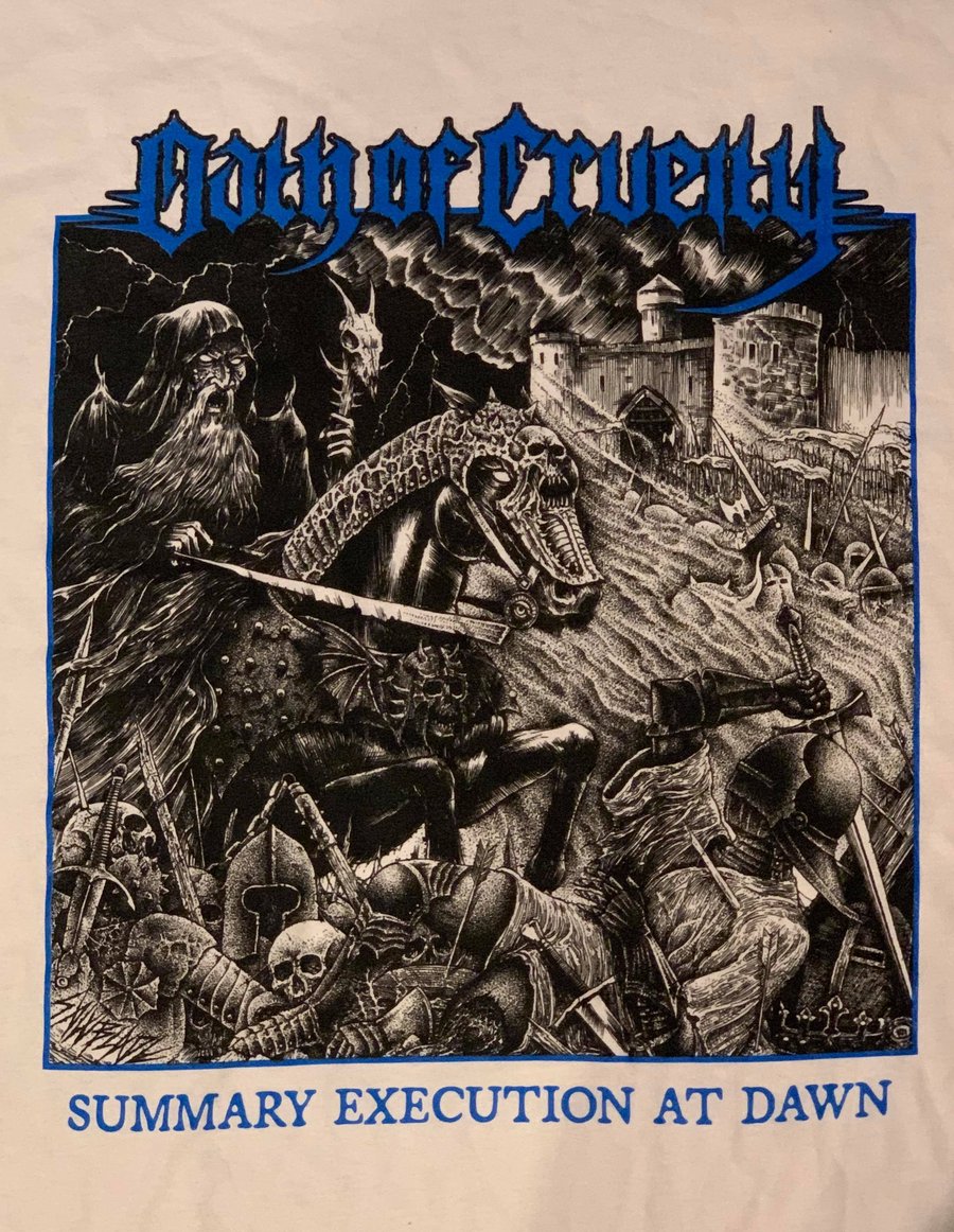 Image of Oath of Cruelty "Summary Execution at Dawn" Longsleeve