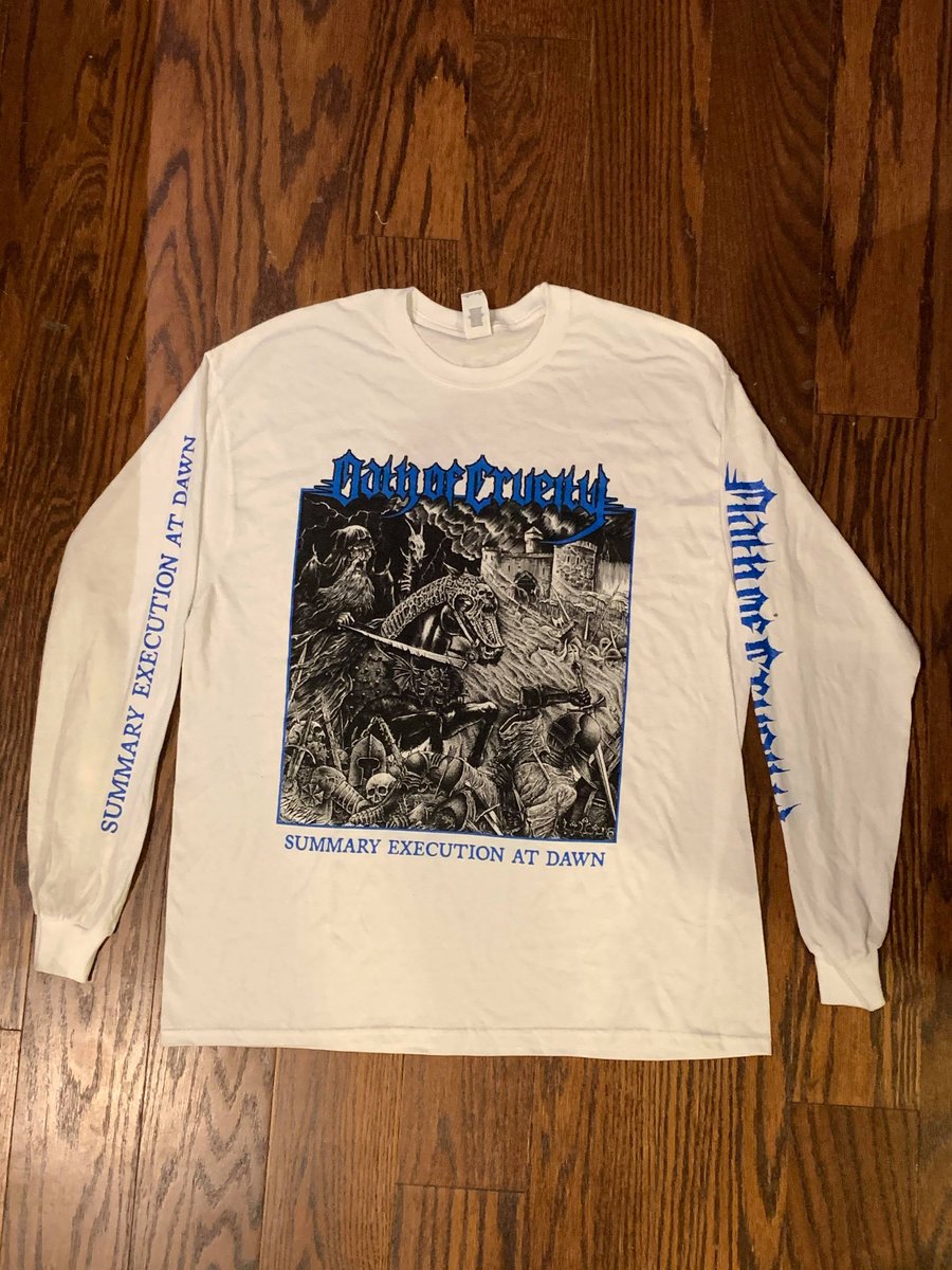 Image of Oath of Cruelty "Summary Execution at Dawn" Longsleeve