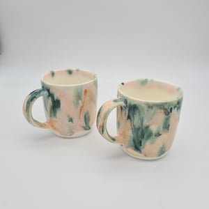 Image of MELTING POINT WORKERS MUG. LIMITED EDITION PINKY