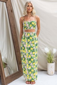 Image 1 of lemon skirt set
