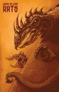 Image 1 of Land of the Rats “Purging the Rat Temple” poster